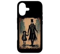 Carcasa para iPhone 17 Reaper of Death Haciendo Amigos en una Calle de una Ciudad Victoriana