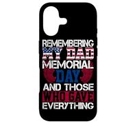 Carcasa para iPhone 17 Recordando el Día de los Caídos de Mi Papá y los Que lo dieron Todo