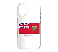 Carcasa para iPhone 17 Recuerdo de la Bandera de Ontario Canadá