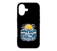 Carcasa para iPhone 17 Recuerdo de la montaña del Castillo de Múnich Alemania München