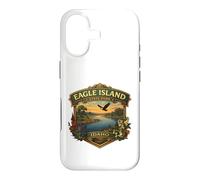 Carcasa para iPhone 17 Recuerdo gráfico de Eagle Island State Park Idaho