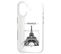 Carcasa para iPhone 17 Recuerdo Minimalista de Viaje de la Torre Eiffel de París