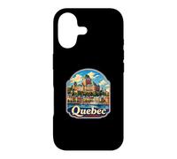 Carcasa para iPhone 17 Recuerdo Retro de Quebec de Canadá/Quebec