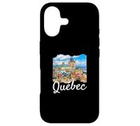Carcasa para iPhone 17 Recuerdo Retro de Quebec de Canadá/Quebec