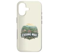 Carcasa para iPhone 17 Recuerdo Vintage Retro del Paisaje de Chiang MAI