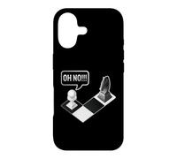 Carcasa para iPhone 17 Regalo Divertido para Jugador de ajedrez Oh No Springer