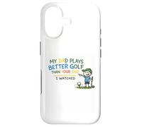 Carcasa para iPhone 17 Regalos Divertidos para golfistas de papá Juega Mejor Que tu papá