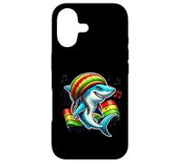 Carcasa para iPhone 17 Reggae Shark - Impresión única de Reggae para los Amantes de la Vida Marina