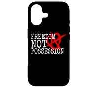 Carcasa para iPhone 17 Relación Anarquía Freedom Not Possession Poliamor