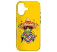 Carcasa para iPhone 17 Relax - Gringo - Un Divertido Lagarto en un Poncho y un Sombrero