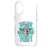 Carcasa para iPhone 17 Relax I've Goat This Funny Cool Farm Animal Pun Design