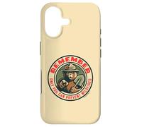 Carcasa para iPhone 17 Remember Only You Vintage Smokey Bear Seal Retro