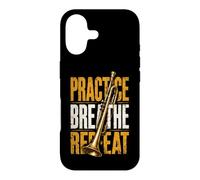 Carcasa para iPhone 17 Repeat-Music Trompeta Músico Trompeta Música Trompeta