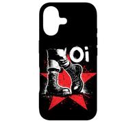 Carcasa para iPhone 17 Respect Oi Punk Rock Boots y Star Punks Not Dead Music
