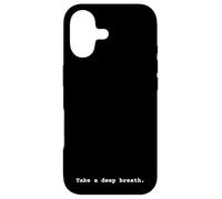 Carcasa para iPhone 17 Respira Hondo. Frase de empoderamiento Positivo