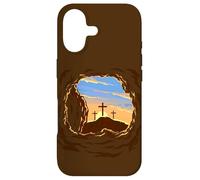 Carcasa para iPhone 17 Resurrection Sunday Cross of Jesus Christ Empty Tomb Faith