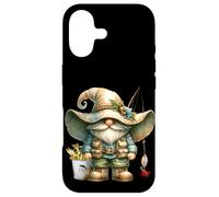 Carcasa para iPhone 17 Retirement Fishing GNOME For Retired Dad and Fishing Grandpa