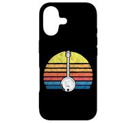 Carcasa para iPhone 17 Retro Banjo Sun - Eighties Style Bluegrass Pickers Graphic