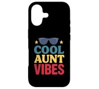 Carcasa para iPhone 17 Retro Cool Aunt Vibes Style for Fun Aunts