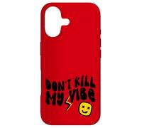 Carcasa para iPhone 17 Retro Don't Kill My Vibe Hippie