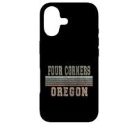 Carcasa para iPhone 17 Retro Four Corners Oregón