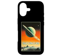 Carcasa para iPhone 17 Retro Future American Space Program Inspired Scifi Graphic