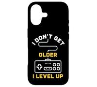 Carcasa para iPhone 17 Retro Gaming - I Don't Get Older I Level Up Gamepad Divertido