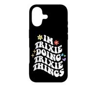 Carcasa para iPhone 17 Retro Groovy Im Trixie Haciendo Trixie Cosas Divertidas Madre