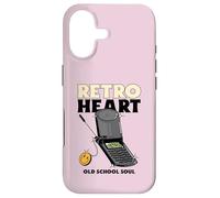 Carcasa para iPhone 17 Retro Heart Old School Soul (Gráfico)