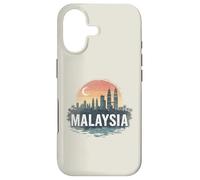 Carcasa para iPhone 17 Retro Malasia Paisaje Vintage Souvenir