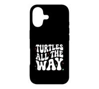 Carcasa para iPhone 17 Retro Sea Turtle Turtles All The Way Oceans Lover