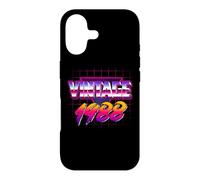 Carcasa para iPhone 17 Retro Vintage 80s Born In 1988 38 Years Old 38th Birthday