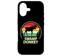 Carcasa para iPhone 17 Retro Vintage Funny Swamp Donkey Moose