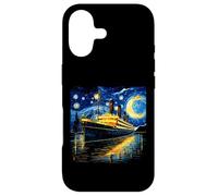 Carcasa para iPhone 17 Retro Vintage Starry Night Inspirado Hombres Mujeres Niños Titanic