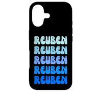 Carcasa para iPhone 17 Reuben Retro Name Stack Design