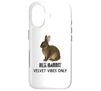 Carcasa para iPhone 17 Rex Rabbit Velvet Vibes Solo para fanáticos de Mascotas y Animales
