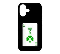 Carcasa para iPhone 17 Rey de Clubes y Pubs. Juego de Cartas T Funny King of Clubs