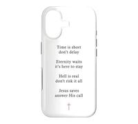 Carcasa para iPhone 17 Rhyming Evangelistic Gospel Message - Christian Faith Poem