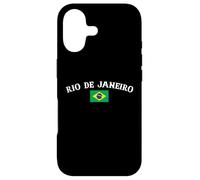 Carcasa para iPhone 17 Rio de Janeiro Brazil Brasil Bandera Brasileño