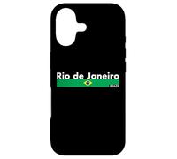 Carcasa para iPhone 17 Rio de Janeiro Brazil Brasil Bandera Brasileño