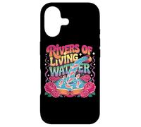 Carcasa para iPhone 17 Rivers of Living Water Tipografía Creativa