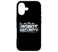 Carcasa para iPhone 17 Robot Security Divertido Disfraz de Halloween papá mamá Grupo Humor