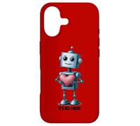 Carcasa para iPhone 17 Robot with a Big Heart, Graphic