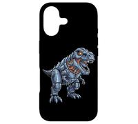 Carcasa para iPhone 17 Robótico T Rex Cyber Dinosaur Mecha King Design