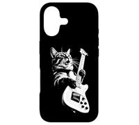 Carcasa para iPhone 17 Rock Cat Playing Guitar - Funny Guitar Cat