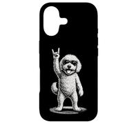 Carcasa para iPhone 17 Rock-Music-Dog Doodle Perro Raza Goldendoodle Doodle Perro