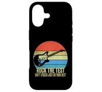 Carcasa para iPhone 17 Rock The Test Don't Stress Test Day, Divertido día de exámenes, Profesor