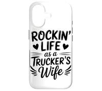 Carcasa para iPhone 17 Rockin Life As A Truckers Wife Truck Driver Lover
