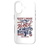 Carcasa para iPhone 17 Roger's Garage Hotrod Classic Rides Diseño Envejecido