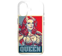 Carcasa para iPhone 17 Rojo Sonja Frank Cho Propaganda Icono Redhead Cruzada Queens